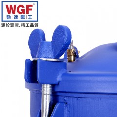 WGF劲速 气动全自动搅拌压力桶喷涂油漆 不锈钢加压罐喷漆下排